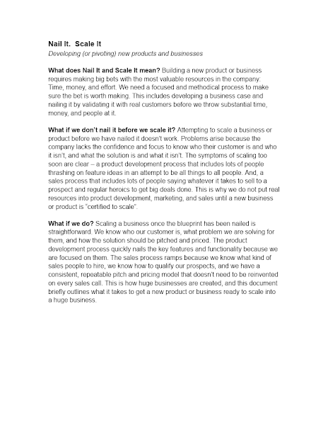 Nail-Scale Blueprint & Customer Wave Methodology