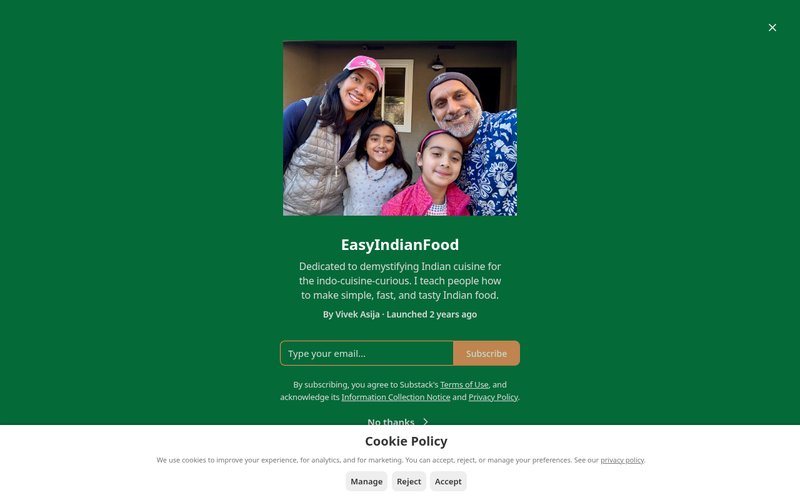 Easy Indian Food