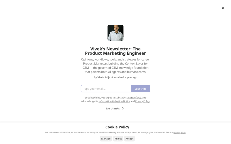 Vivek's Newsletter
